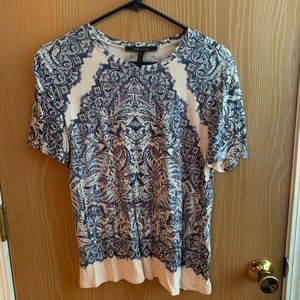 BCBG MaxAzria Printed Tee
